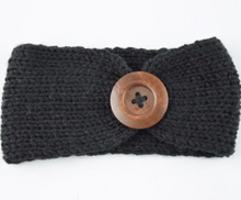 Load image into Gallery viewer, Knit Button Headband