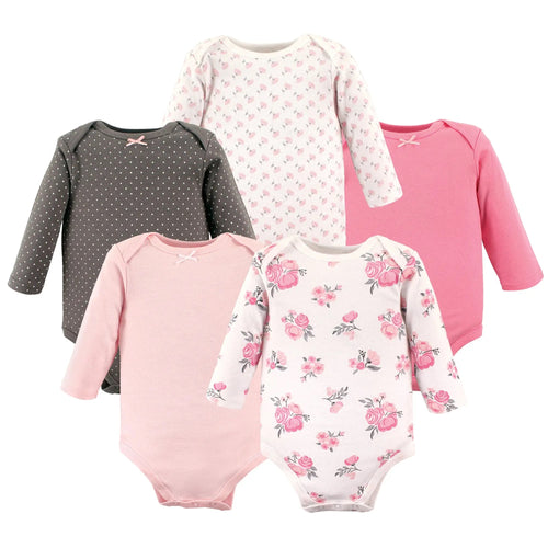 Hudson baby long sleeved bodysuit Floral