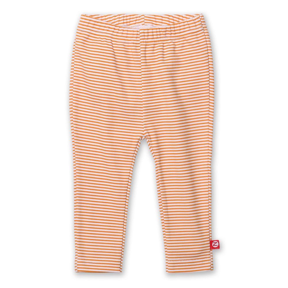 Candy striped skinny leggings  orange