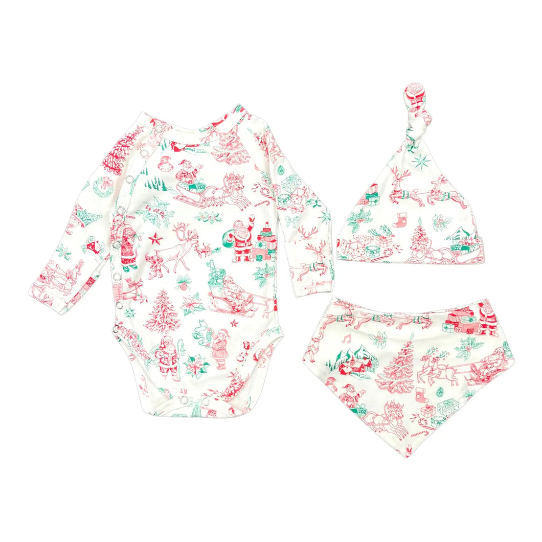 Welcome baby set Santa Claus