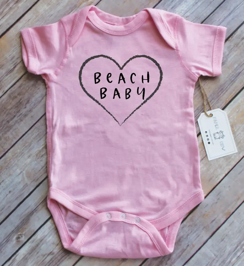 Beach baby bodysuit