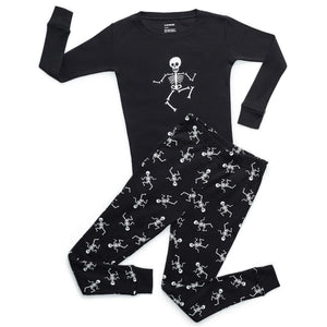 Black skeleton pajamas