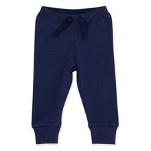 Load image into Gallery viewer, Organic cotton rib joggers- Navy