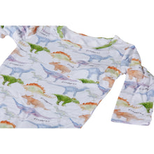 Load image into Gallery viewer, Bamboo baby romper Dinosaur