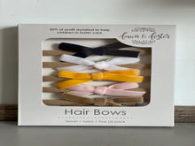 Load image into Gallery viewer, Nylon headband with velvet bow 5 pack