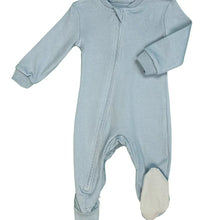 Load image into Gallery viewer, Into you blue footed baby suit